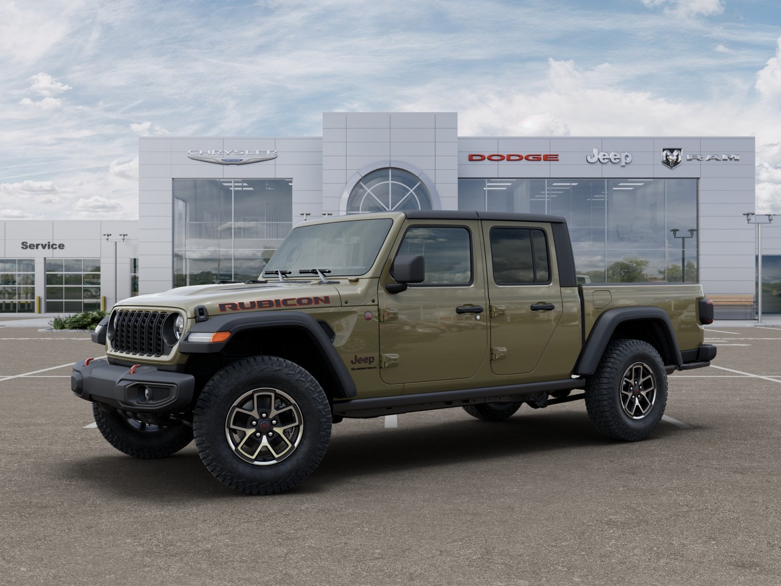 2025 Jeep Gladiator GLADIATOR RUBICON 4X4