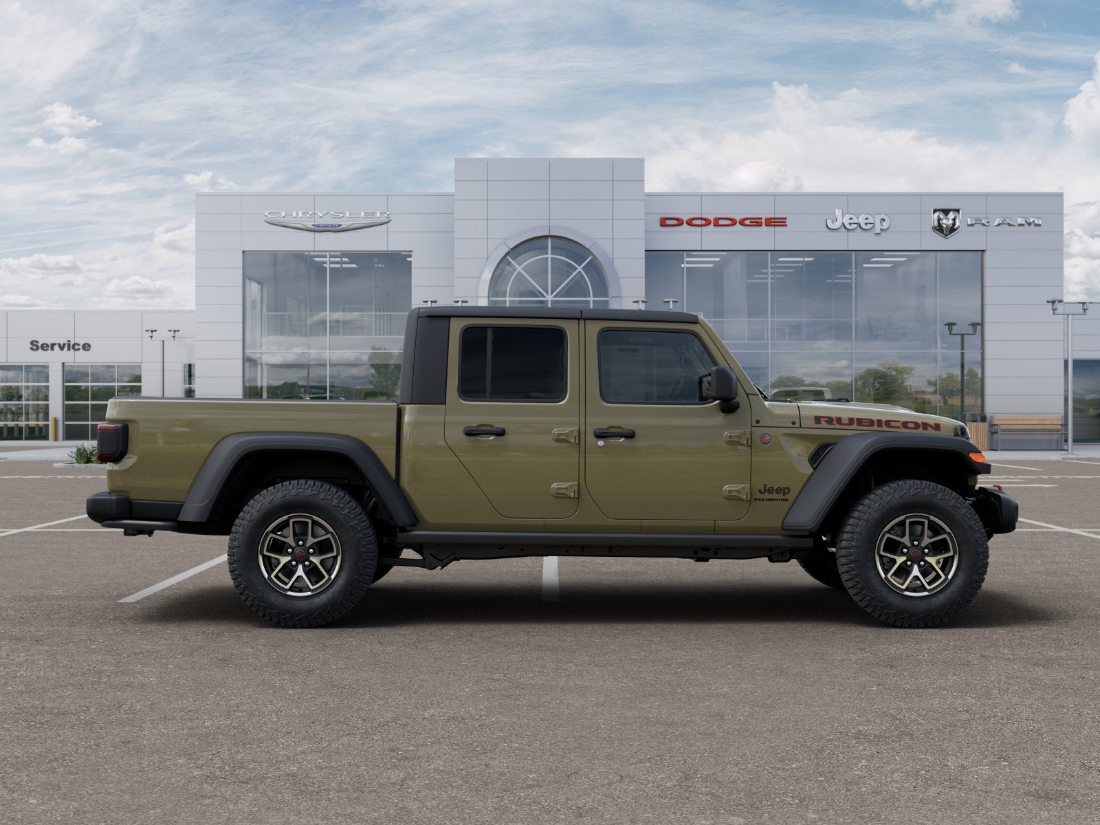 2025 Jeep Gladiator GLADIATOR RUBICON 4X4