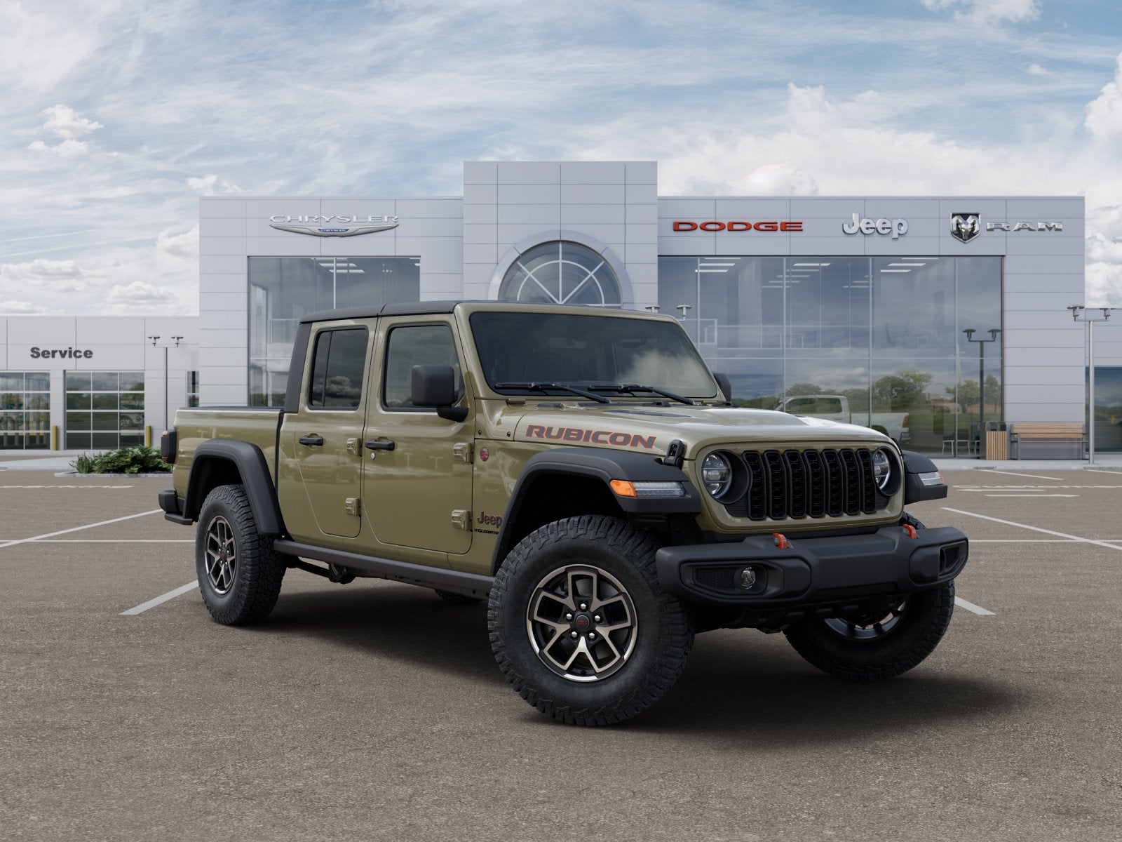 2025 Jeep Gladiator GLADIATOR RUBICON 4X4